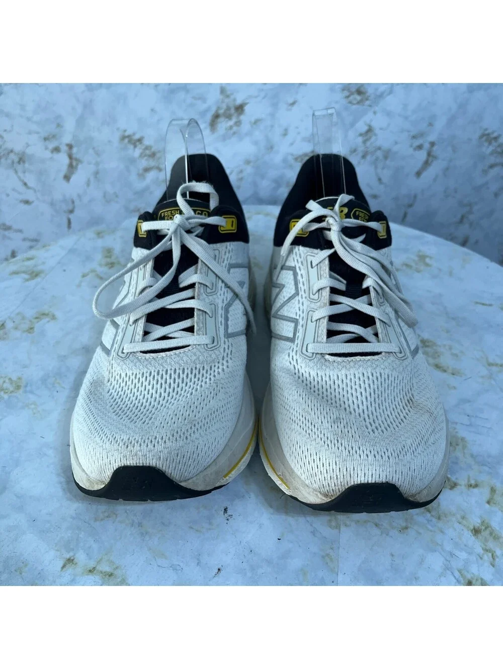 New Balance Fresh Foam X 860v14 Mens Sz 12 Running Shoes White Athletic Sneakers